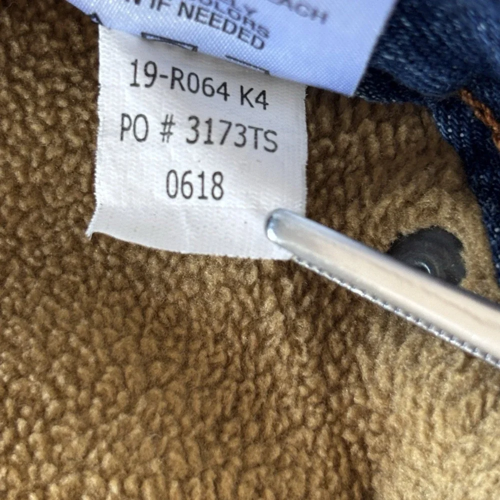 C.E. Schmidt Workwear Fleece Lined Denim Jeans‎ Mens 36x30 Insulated